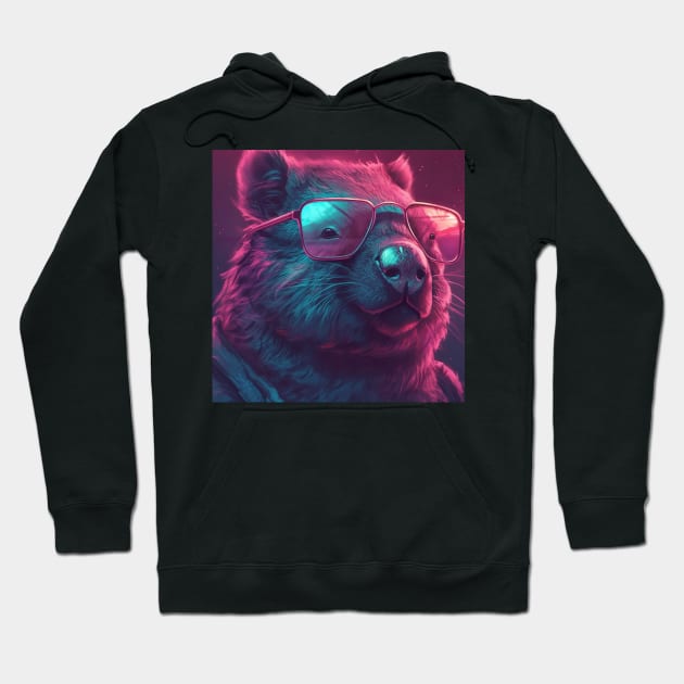 Wombat Rocker Hoodie by TheWombatsDen